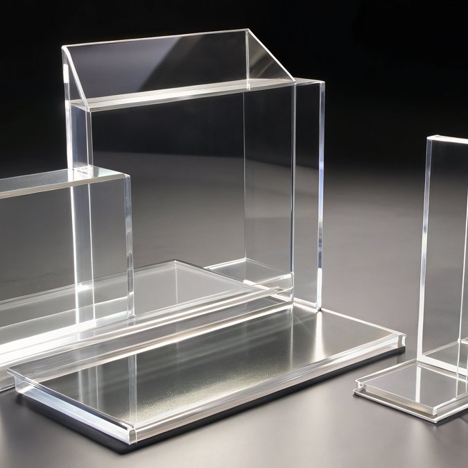Clear acrylic stands